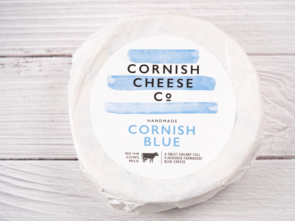 Cornish Blue - a vegetarian, pasteurized cow's milk blue cheese