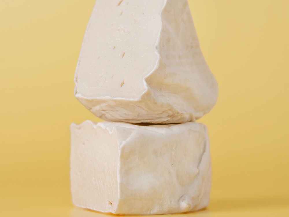 Shamembert a plant-based vegan cheese