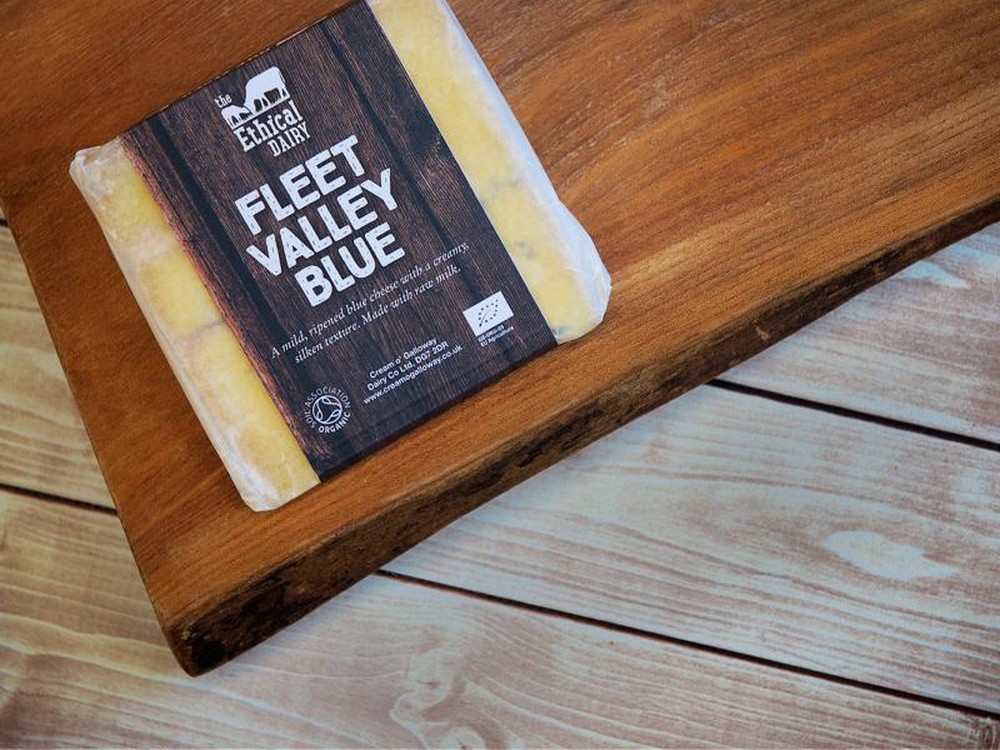 Fleet Valley Blue cheese by Ethical Dairy