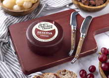 Reserva - Caramelised Onion & Rioja Cheddar Cheese - Waxed Truckle 200g