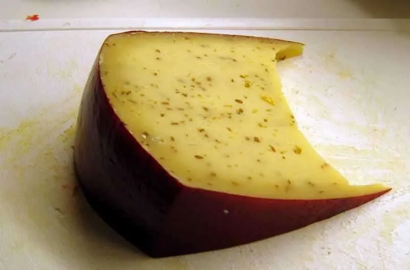 Leyden cheese (Leidse kaas in Dutch)