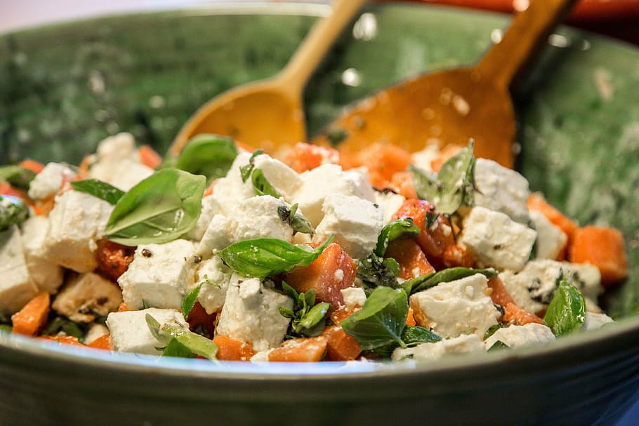 Salad with Feta cheese