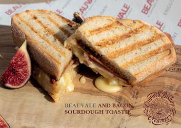 Thumbnail for Beauvale and Bacon Sourdough Toastie